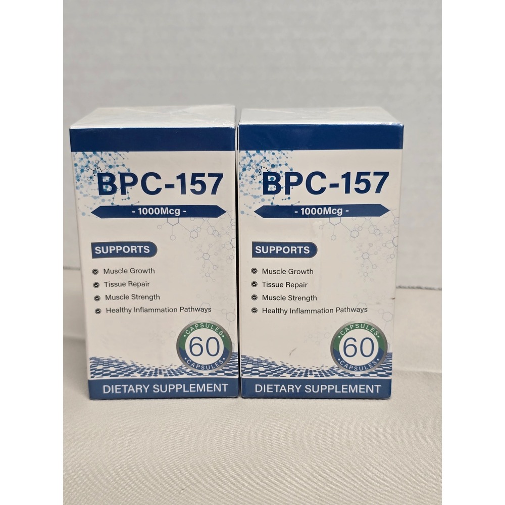 BPC-157 1000Mcg Peptides Sports Supplement 120 Capsules Muscle Tissue Repair